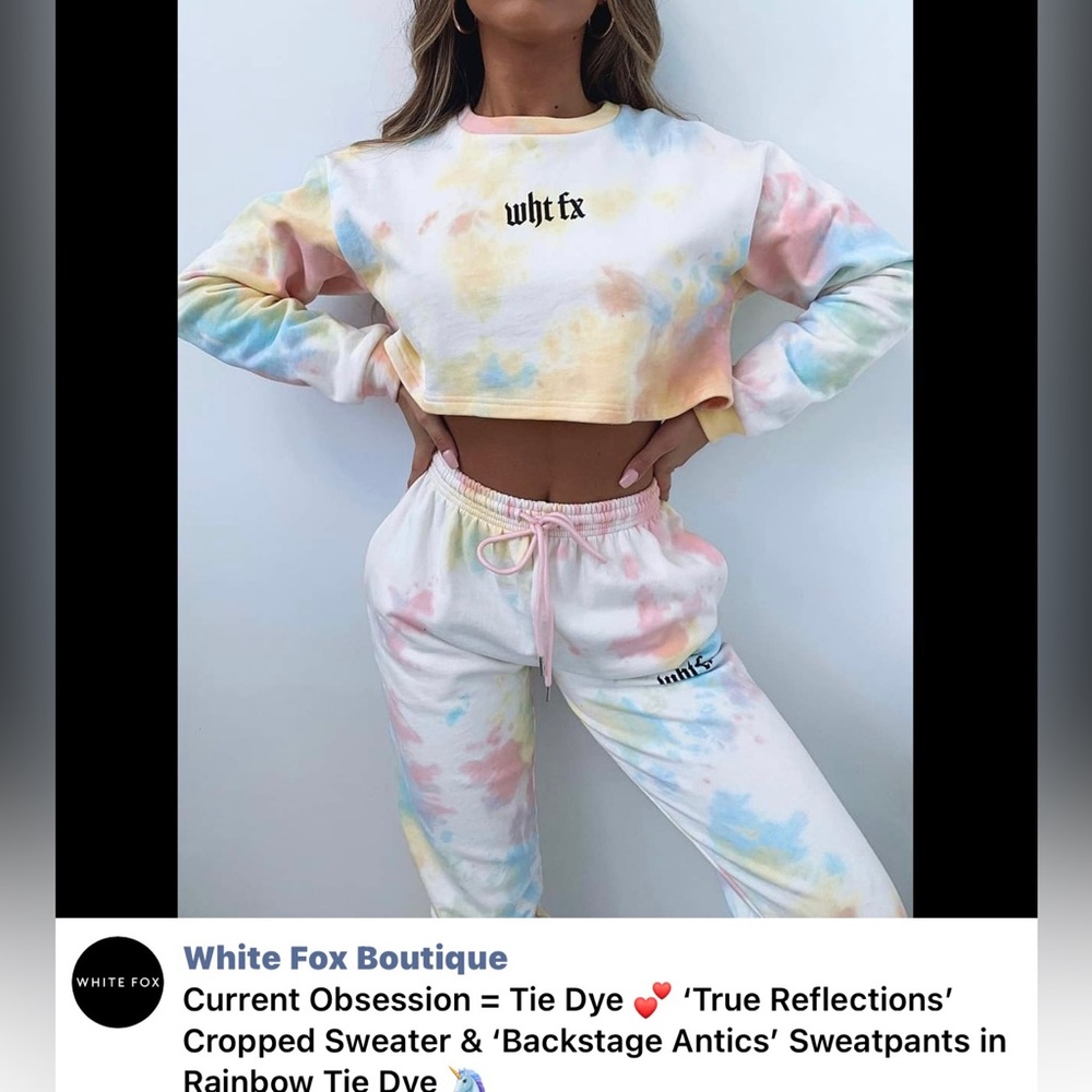NEW - White Fox Boutique Tie Dye Set - Small 🍭